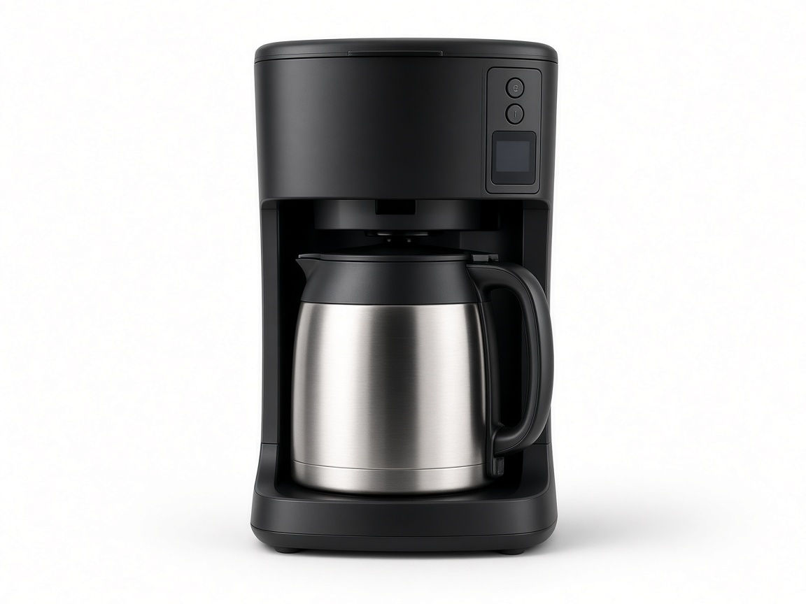 Cafetière filtre programmable avec verseuse thermos vue produit